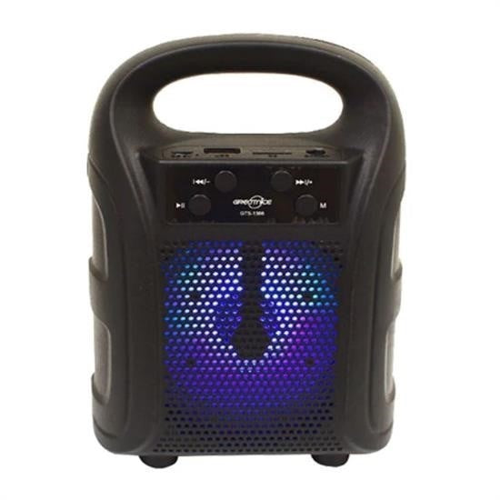 Tutmalý Mini Hoparlör Iþýklý Taþýnabilir Bluetooth Wireless Radyolu Sd Kart ve USB Giriþli Hoparlör