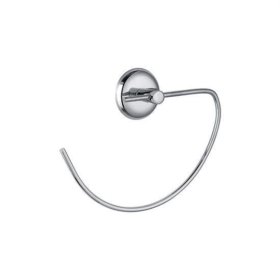 BUFFER® Paslanmaz Metal Dekoratif Havluluk Havlu Tutacaðý Gümüþ Renk
