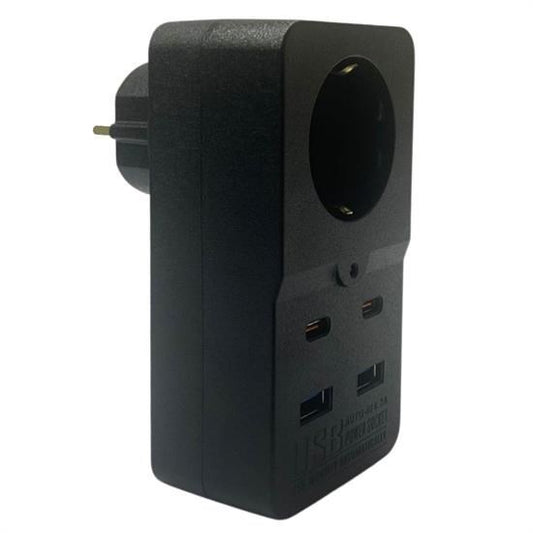 BUFFER® Isýya Dayanýklý Termal Akým Korumalý 1 Priz Giriþli 2 USB Giriþli 2 TYPE-C Giriþli Pirz