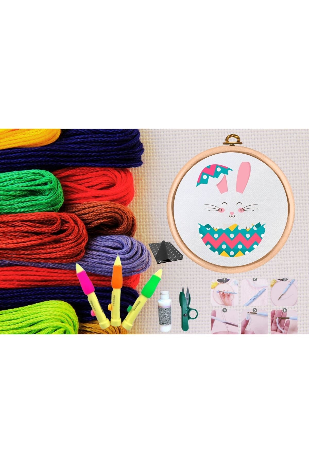 Punch Seti Nakýþ Seti Kasnaklý Kendin Yap Seti Seri 127