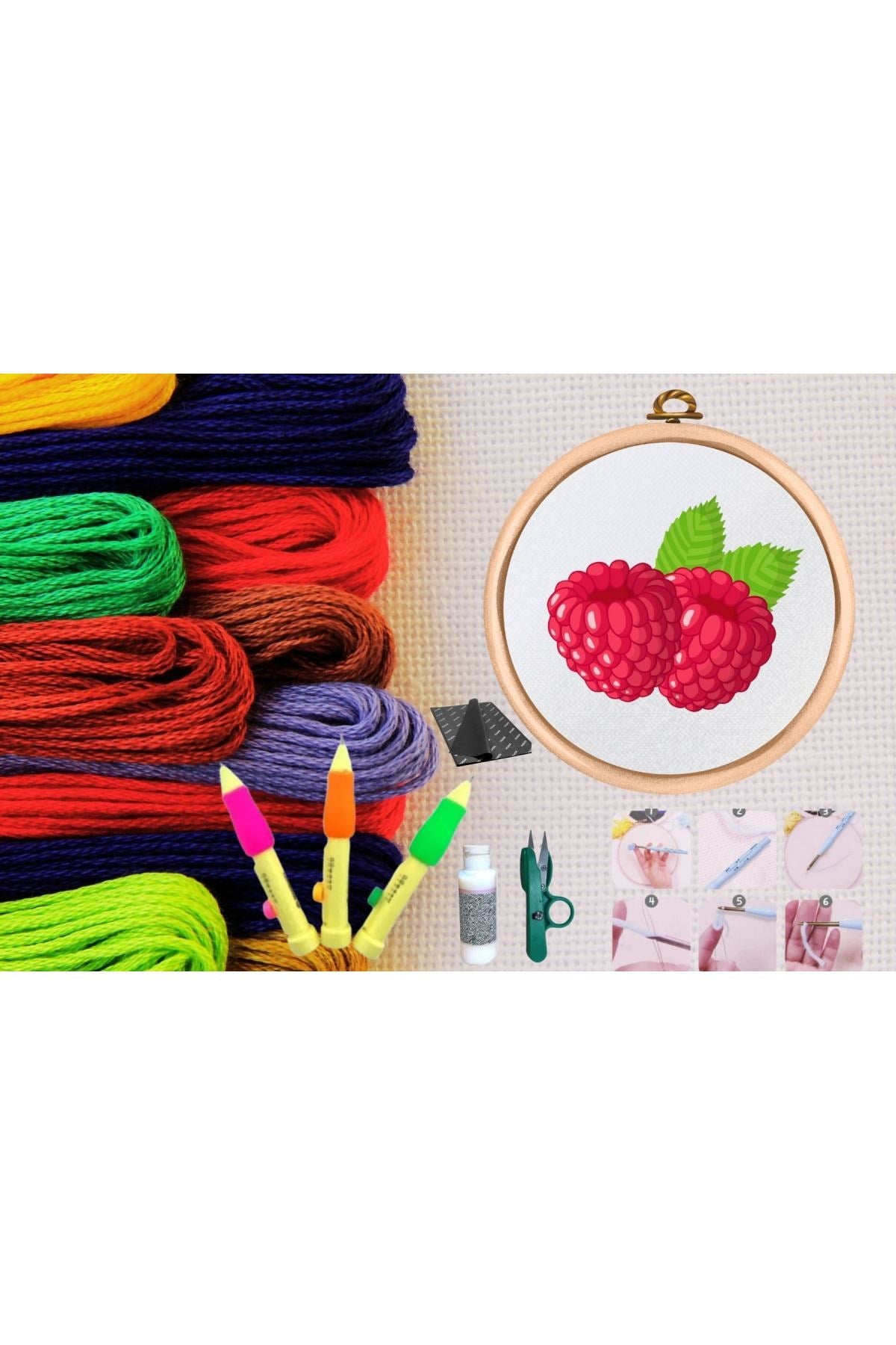 Punch Seti Nakýþ Seti Kasnaklý Kendin Yap Seti Seri 144