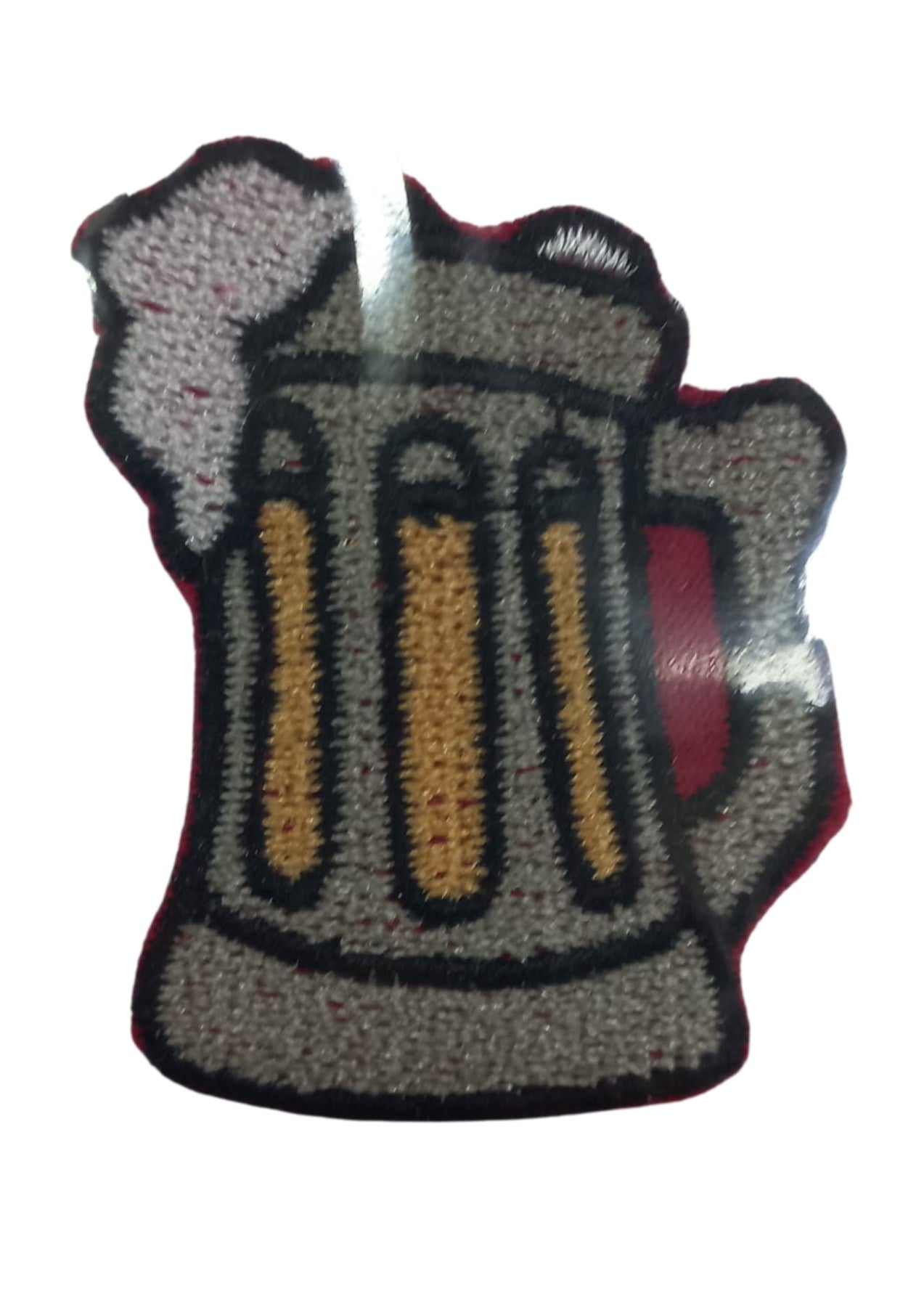 Aplike Ütü Ýle Yapýþan Bira Bardaðý Arma 3x3 cm