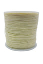 Paraþüt Ýpi, Bileklik-Kolye örgü ipi 1 mm 50 metre Krem