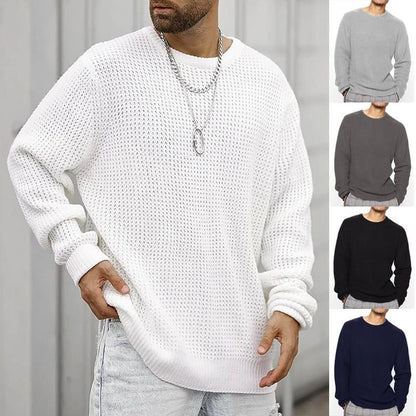 Herren Pullover – Langarm, Rundhals & Lässig Locker | Casual Sweater 2025