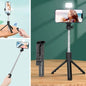 BUFFER® Kendiliðinden Iþýklý Masaüstü Tripod Olabilen Telefon Tutuculu Kablosuz Kumandalý Selfie Çubuðu