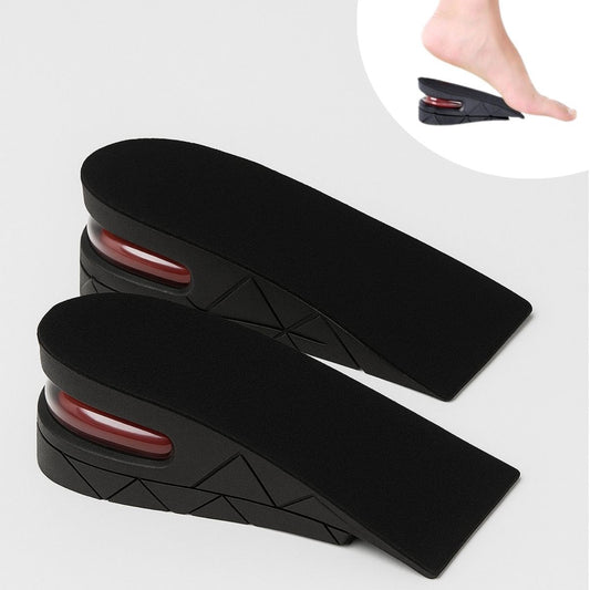 BUFFER® 5 cm Boy Uzatýcý Silikon Ortopedik Topuk Tabanlýk – Yüksek Konforlu Gizli Yükseltici Ped (Unisex)