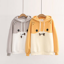 Unisex Hoodie mit süßem Tiermotiv – Oversize Kapuzenpullover für Herbst & Winter