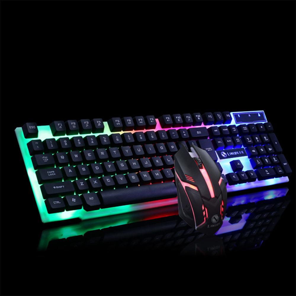 GTX300 Gaming Keyboard & Mouse Set – RGB Backlit | USB Cable | Gaming Combo