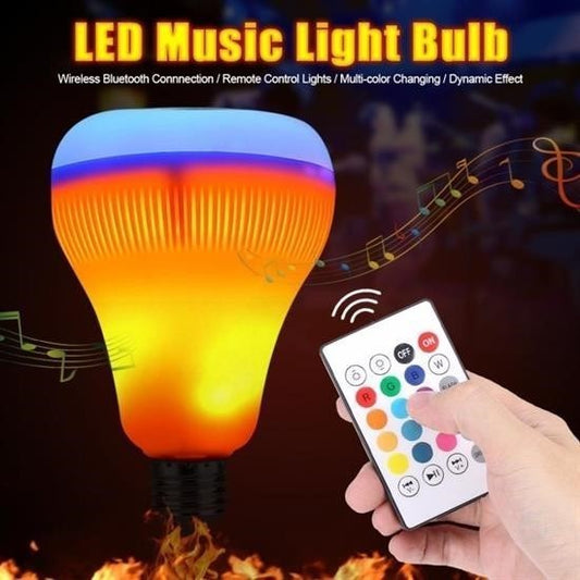 BUFFER® Kumandalý Bluetooth Hoparlör Ampul LD-37