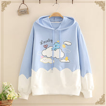 Women's Hoodie with Cartoon Bear Print – Casual Hooded Sweatshirt for Everyday Wear &amp; Leisure