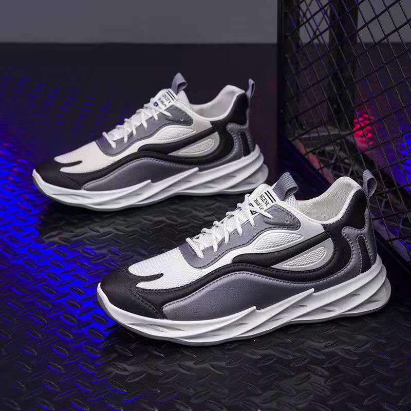 Moderne Herren Sneaker – Leichte Running Schuhe mit Blade-Sohle, Atmungsaktiv & Alltagstauglich