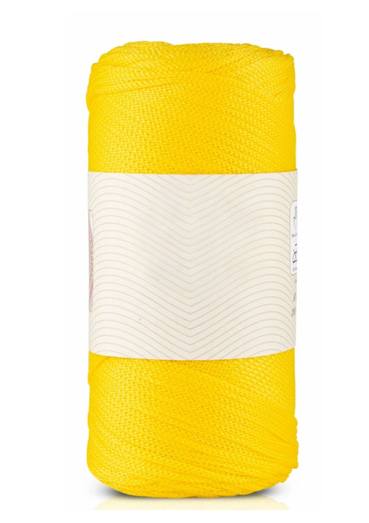 Makrome Ýpi 3mm Polyester Koyu Sarý