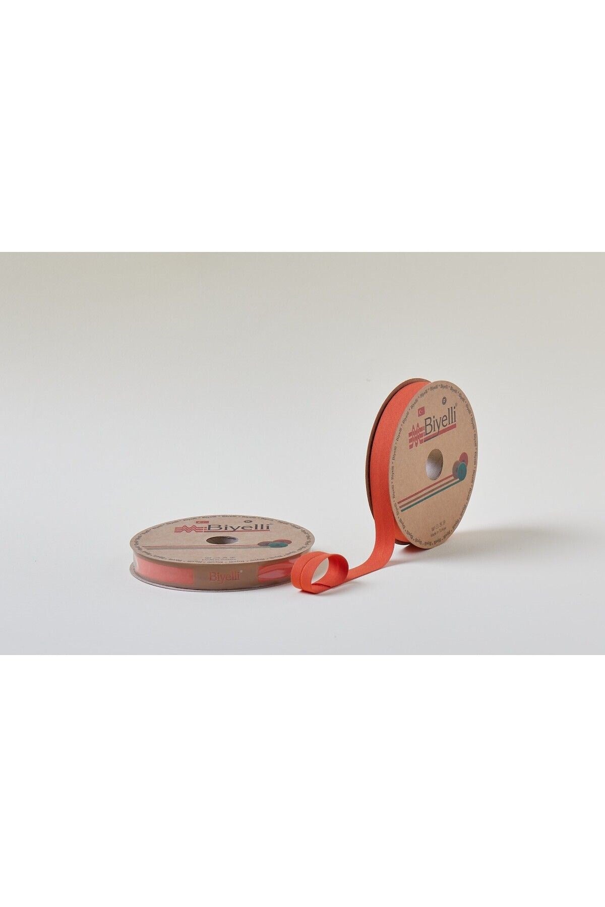 Biye Koton Katlý D17 Kiremit 2 cm 25 Metre %65 Koton %35 Polyester