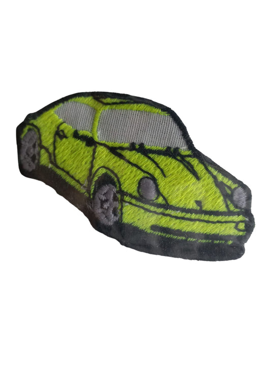 Aplike Ütü Ýle Yapýþan Araba Yeþil Arma 3x4 cm