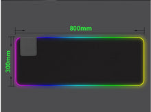 RGB Gaming Mouse Pad XXL – 800×300 mm | Non-Slip | USB Backlit