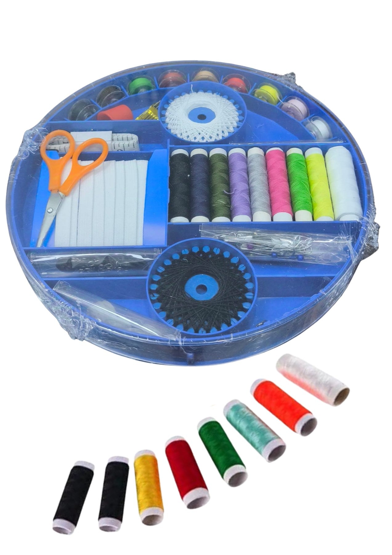 Ýplik Set Yuvarlak Plastik Dikiþ Seti