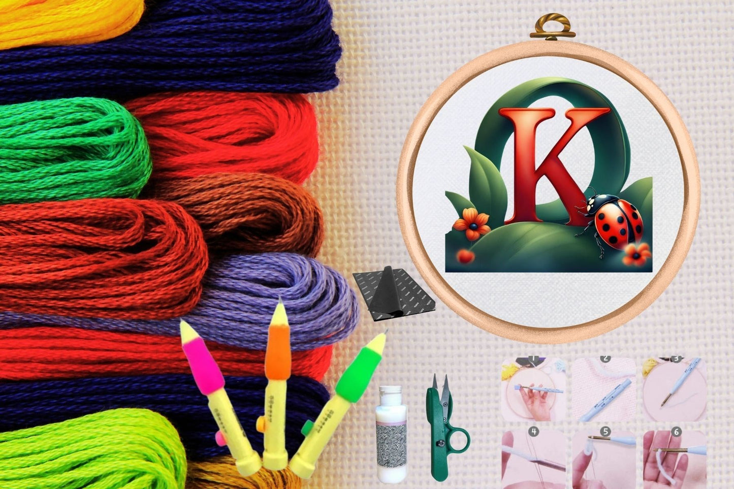 Punch Seti Nakýþ Seti Kasnaklý Kendin Yap Seti Seri 78