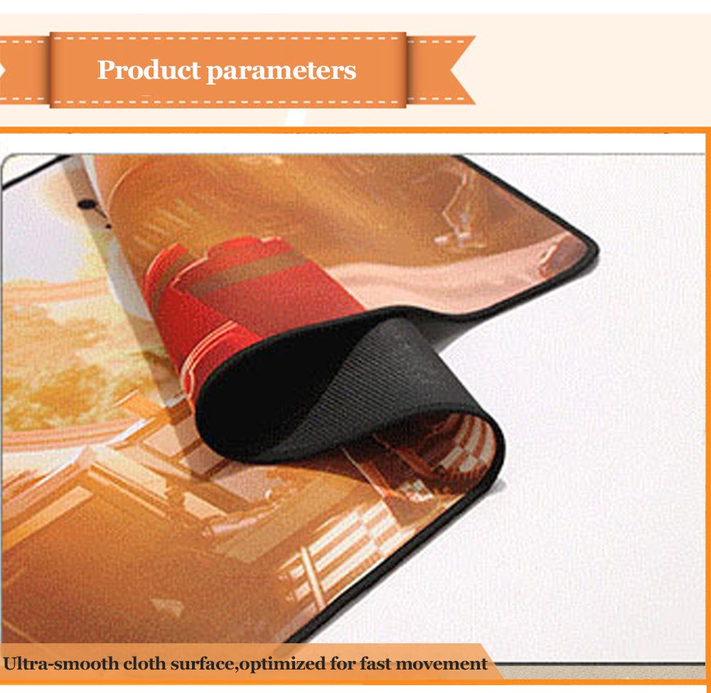 Gaming Desk Pad XXL – Rutschfeste Schreibtischunterlage | Präzise Maussteuerung