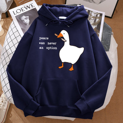 Streetwear Hoodie mit Cartoon-Print – Lockerer Schnitt | Frühling & Herbst Kapuzenpullover