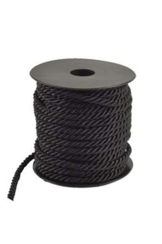 Kordon Ýp 5 mm Siyah