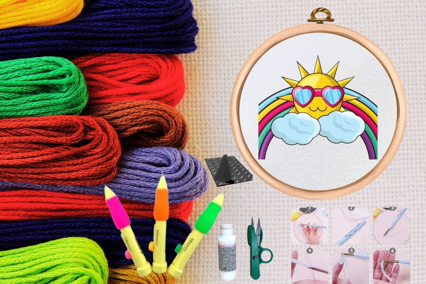 Punch Seti Nakýþ Seti Kasnaklý Kendin Yap Seti Seri 46