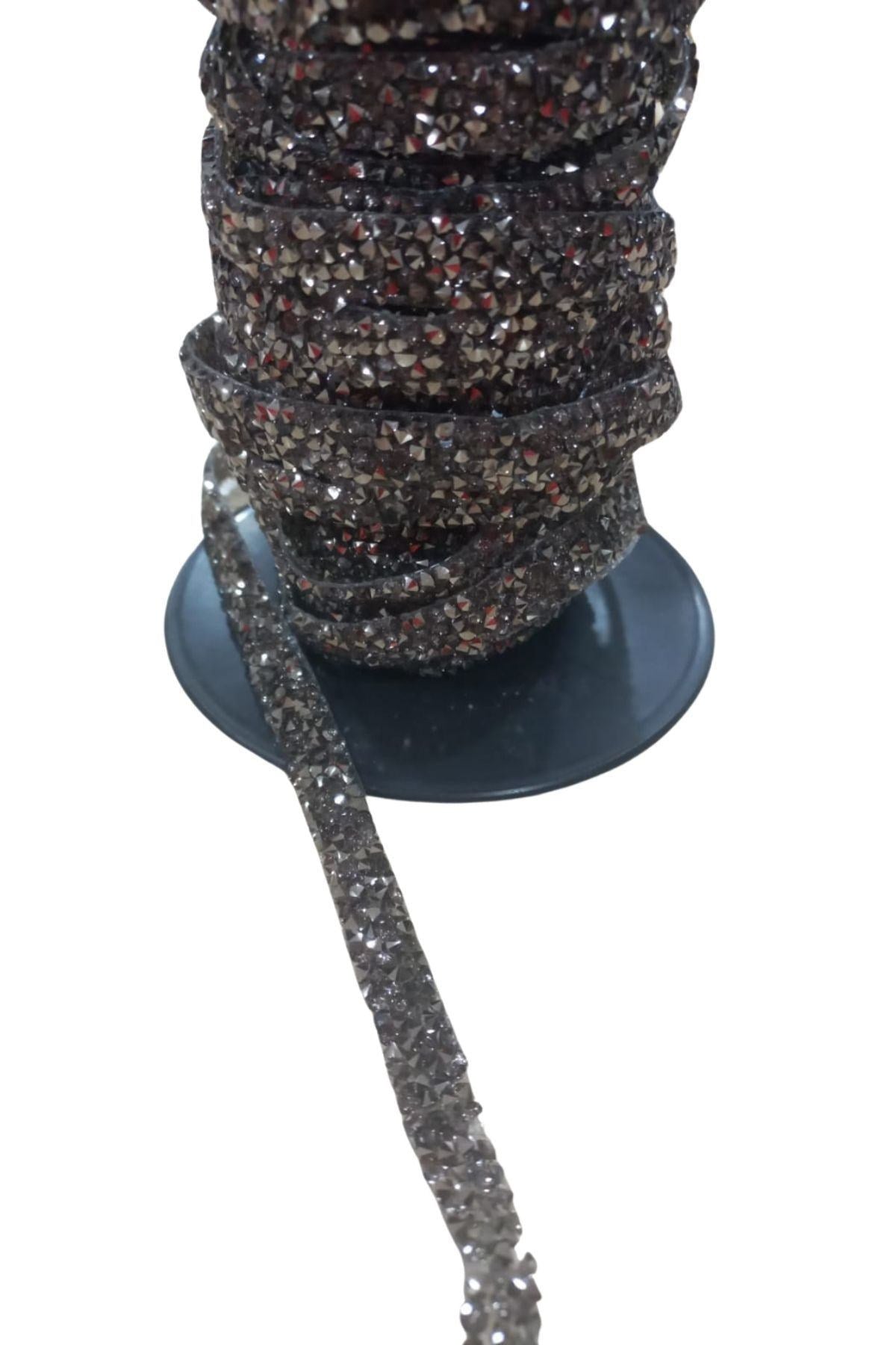 Silikonlu Yapýþtýrma Taþ Þerit 2 cm Siyah 10 Metre