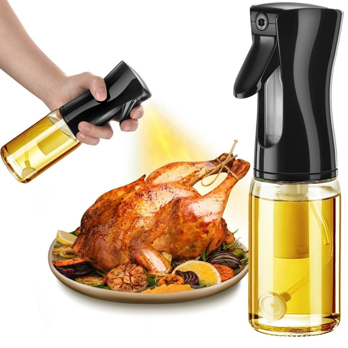 BUFFER® Çok Amaçlý Cam Þiþe Püskürtmeli Daðýtýcý Yaðdanlýk Limonluk Sirke Sosluk Spreyi