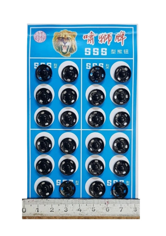 Çýt Çýt Model 2 Numara Siyah 24'lü