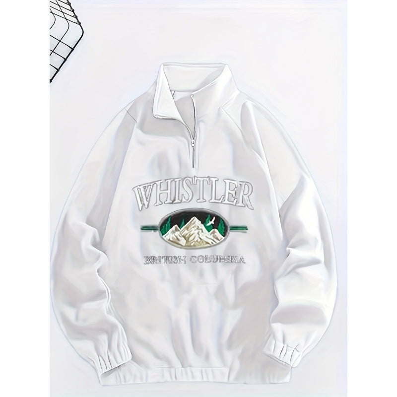 Herren Cardigan – Stickerei, Langarm, Ganzjahres Stil