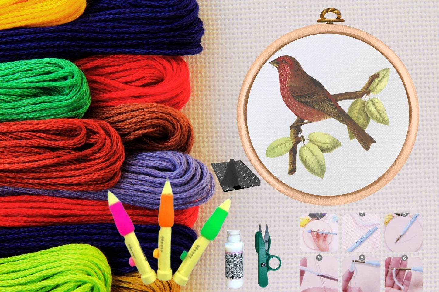 Punch Seti Nakýþ Seti Kasnaklý Kendin Yap Seti Seri 24