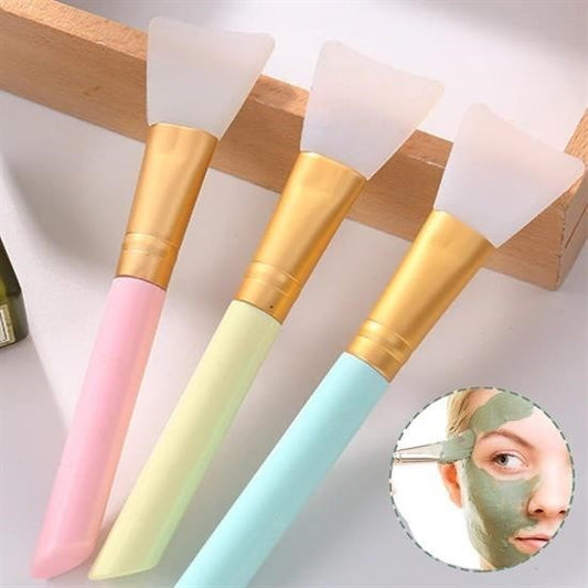 BUFFER® 2li Silikon Temizlemesi Kolay Kullanýlabilen Yüz Cilt Bakýmý Maske Ve Krem Spatulasý