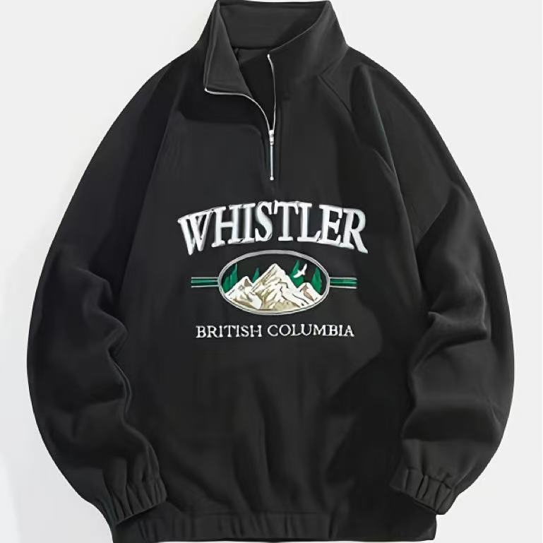 Herren Cardigan – Stickerei, Langarm, Ganzjahres Stil