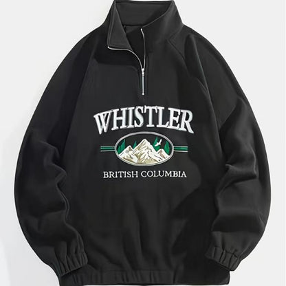 Herren Cardigan – Stickerei, Langarm, Ganzjahres Stil