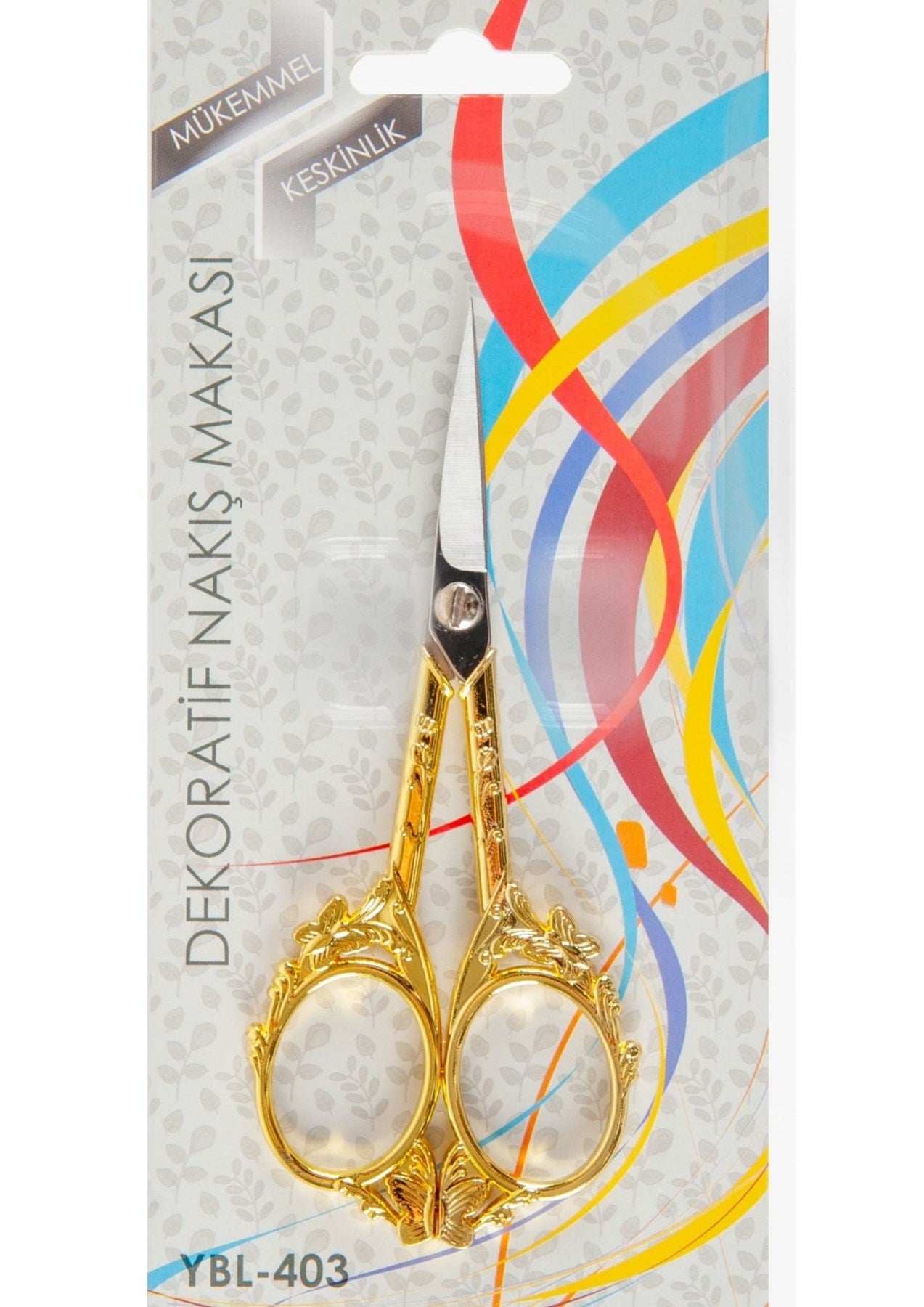 Nakýþ Makasý Dekoratif Altýn Kelebek YBL-403 Model 22