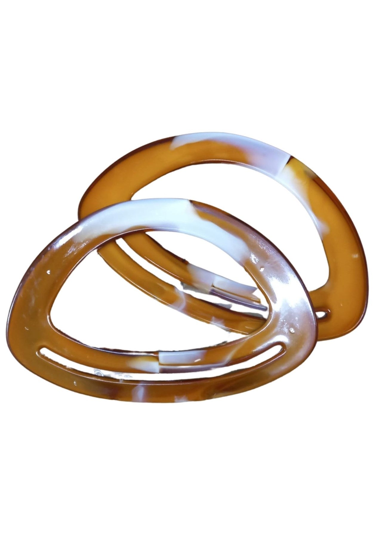 Çanta Sapý Oval Kahverengi 18 cm