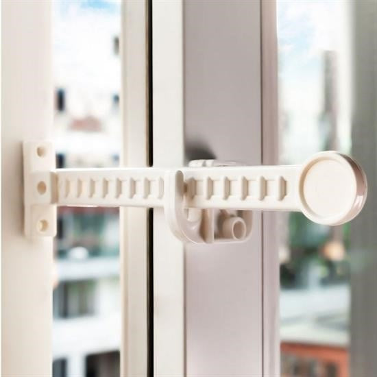 BUFFER® Bebek Çocuk Evcil Hayvan Güvenlik Ayarlanabilir Koruyucu Pencere Havalandýrma Kilidi