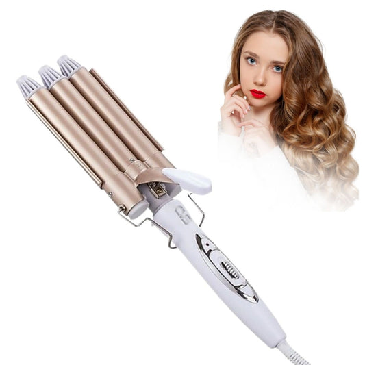 BUFFER® 3 Baþlýklý Elektrikli Saç Dalgalandýrma Maþasý – Hýzlý ve Kalýcý Plaj Dalgalarý