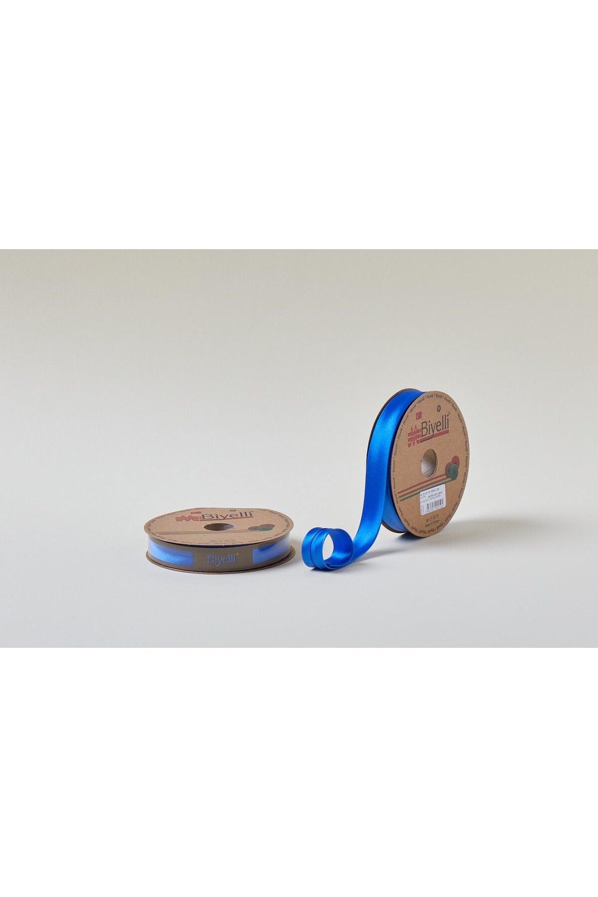 Biye Saten Katlý 020 Saks 2 cm 25 Metre %100 Polyester