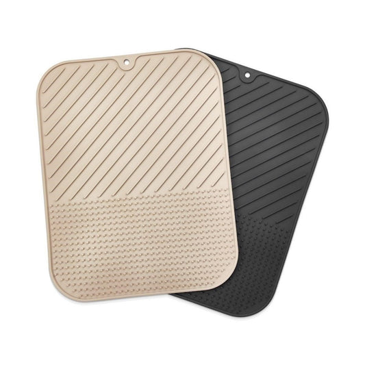 BUFFER® Silikon Kaydýrmaz Mutfak Ýçin Bulaþýk Matý, Çok Amaçlý Kurutmalýk 36x28cm