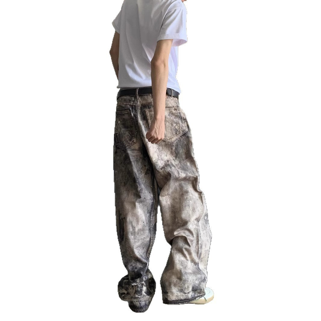 Frühling & Sommer Herren Jeans – 3D Digital Camouflage Druck