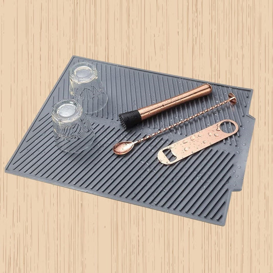 BUFFER® Büyük Bulaþýk Kurutma Matý,Silikon Bulaþýk Kurutma Matý Çok Amaçlý Tezgah Üstü Mat