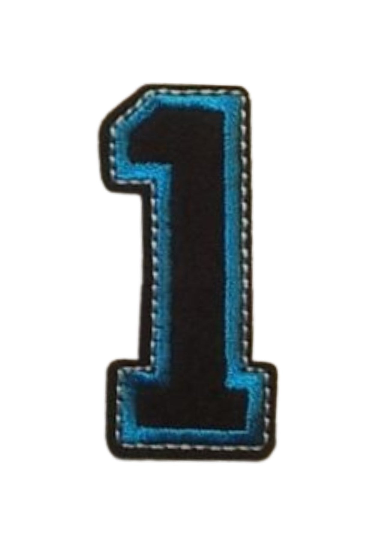 Aplike Ütü Ýle Yapýþan 1 Rakamý Arma 2x4 cm