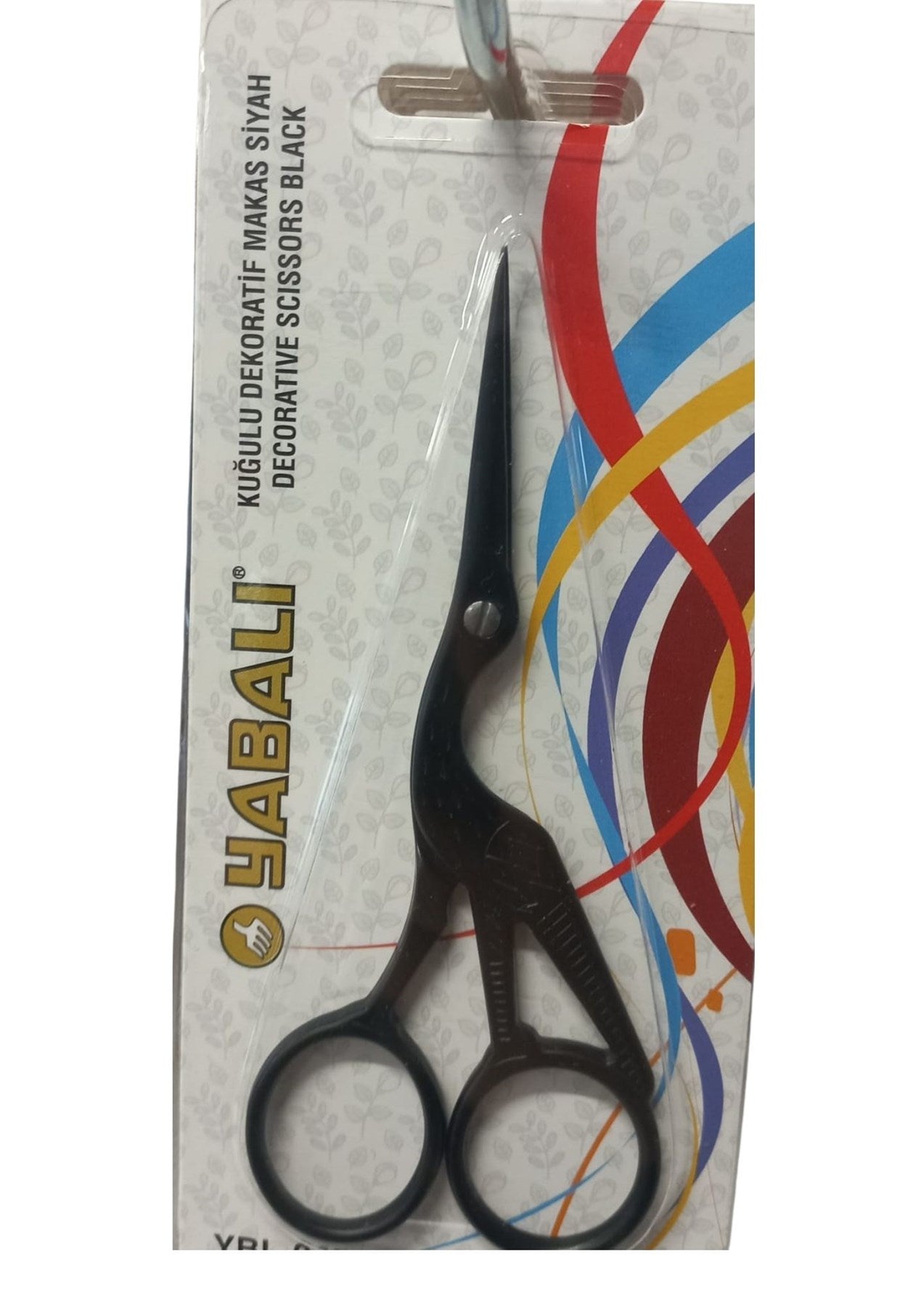 Nakýþ Makasý Kuðulu Dekoratif Makas Siyah  YBL-045 Model 11