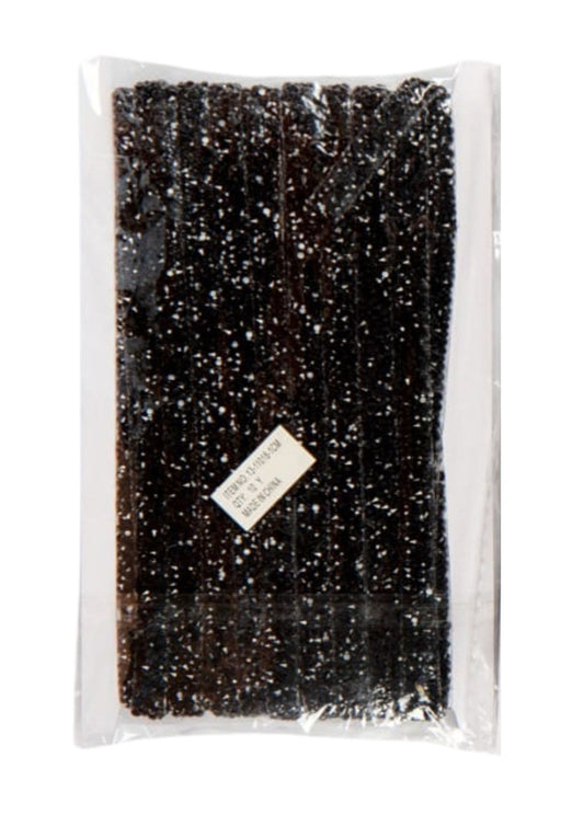 Silikon Yapýþkanlý Taþ Siyah 1 Metre 2 cm 10 Metre