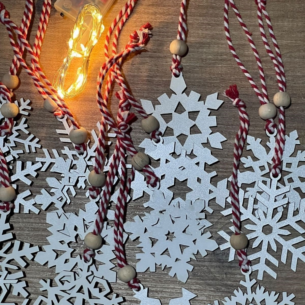 Ahþap Yýlbaþý Aðaç Süsü-BY15