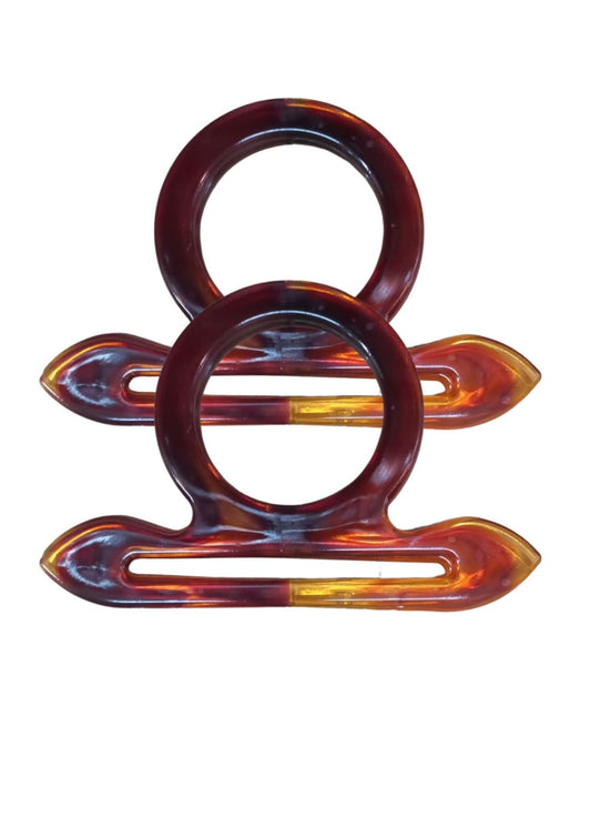 Çanta Sapý Çapa Model Kahverengi 18 cm