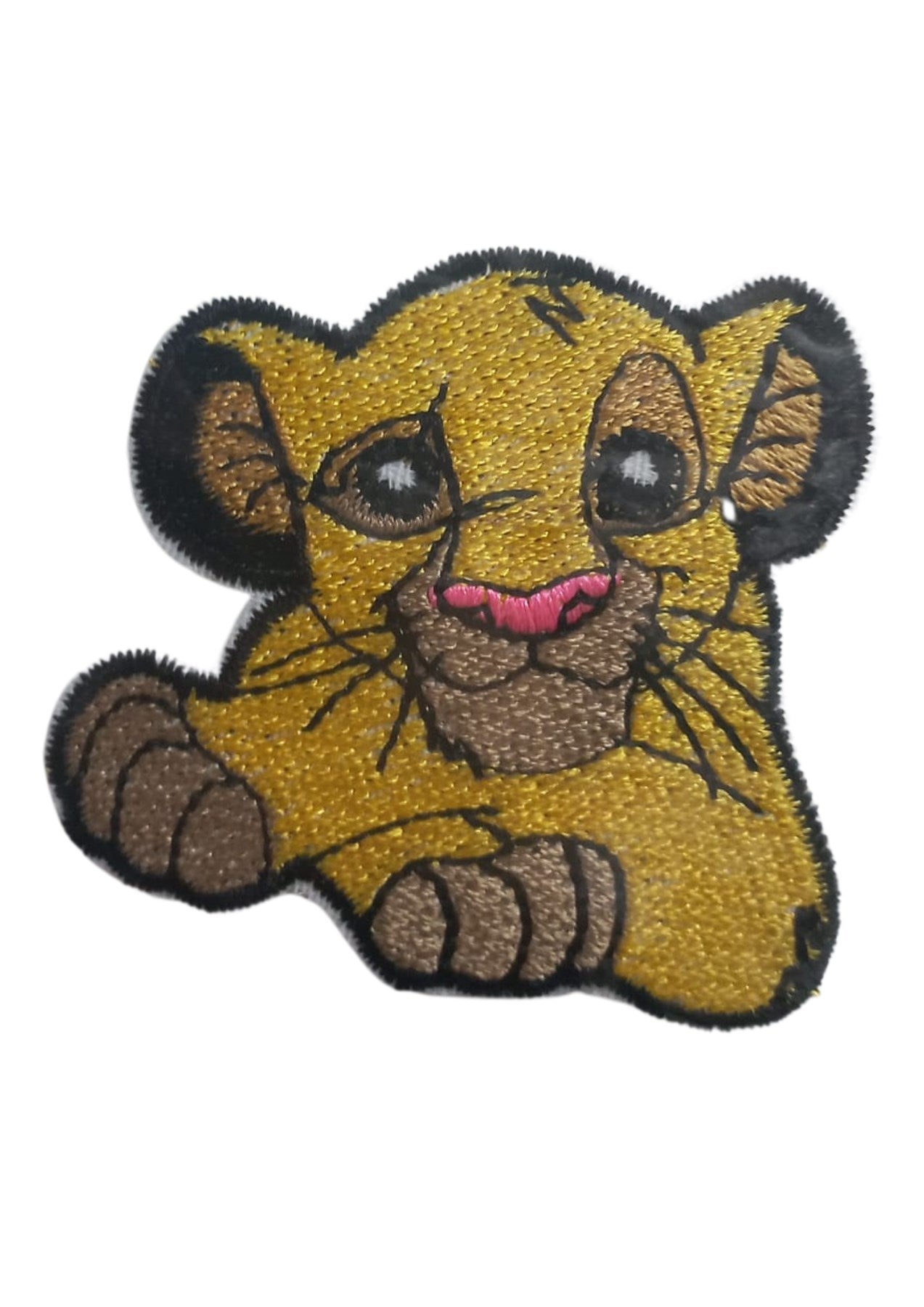 Aplike Ütü Ýle Yapýþan Küçük Kaplan Arma 3x4 cm