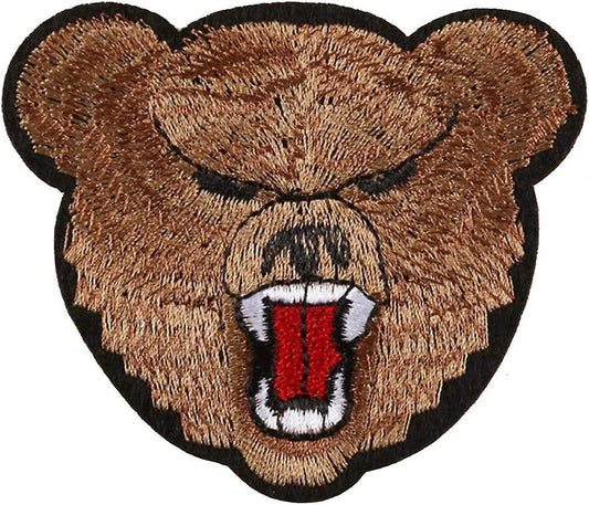 Aplike Ütü Ýle Yapýþan Ayý Arma 4x5 cm