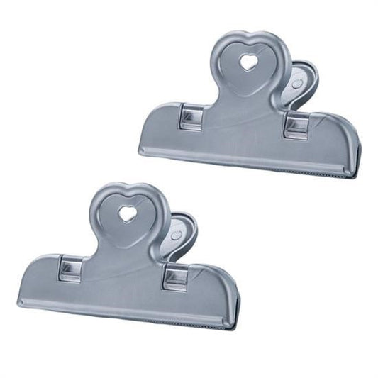 BUFFER® 2li Pratik Torba Paket Ve Poþet Kapatýcý Kilitli Klips Mandal