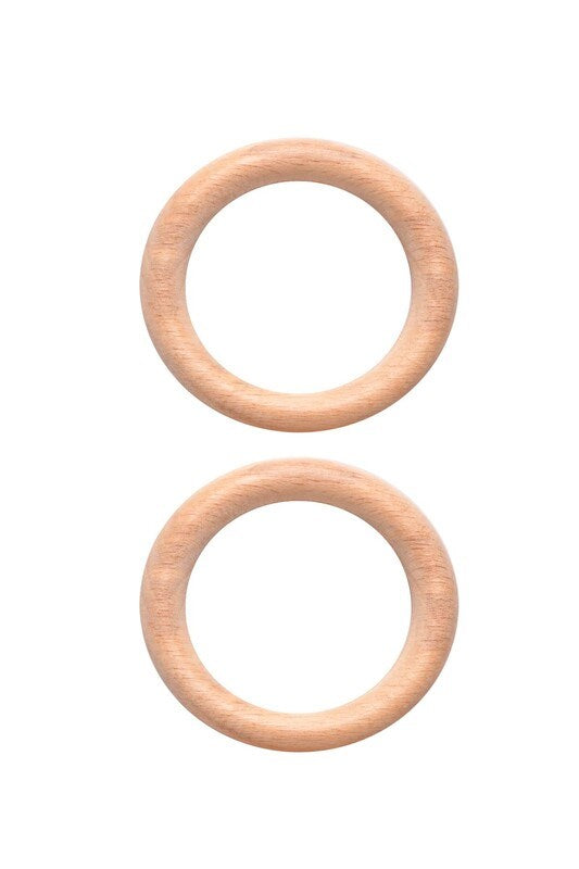 Amigurimi Ahþap Halka 7 cm 2'li